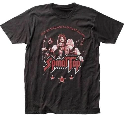 SPINAL TAP - England Loudest Band T SHIRT S-M-L-XL-2XL Brand New Official100% cotton casual |