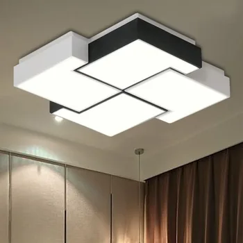

Creative Geometric Ceiling Lamp Simple Modern Led Bedroom Lamp in the Living Room Nordic Fashion Indoor Lighting Ceiling Lamp