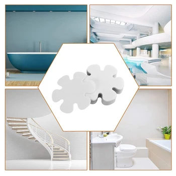 

20Pcs Bathroom Non-slip Stickers Safe Bathtub Stickers Self-Adhesive Decals with Scrapper Bathroom Stickers For Bathroom
