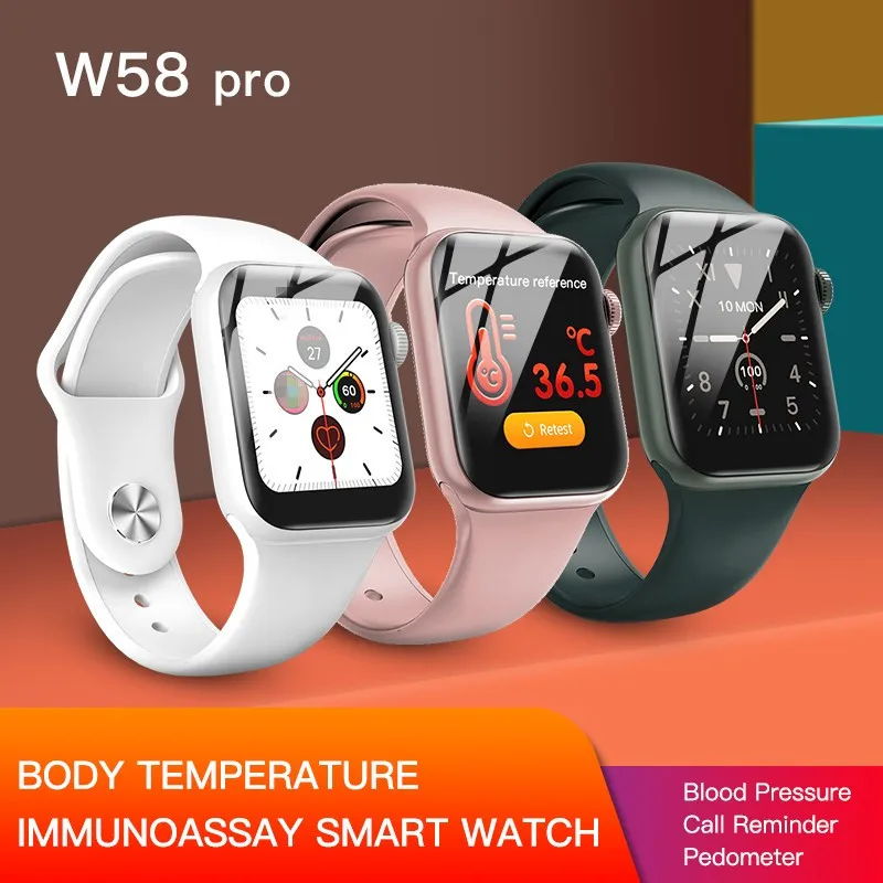 Letike W58pro Смарт-часы для женщин браслет и контроль температуры тела лучшая пара