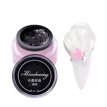 

2 Pcs/Lot Solid Nail Gel 3D Carved sculpture Adhesion Function Gel