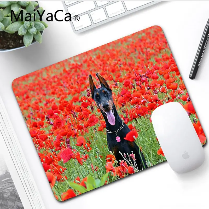 No LockEdge 18x22cm MaiYaCa ваш собственный коврик для мыши в виде собаки, Комфортный коврик для мыши, игровой коврик для мыши, игровой коврик для ноутбука, коврик для мыши - Цвет: No LockEdge 18x22cm