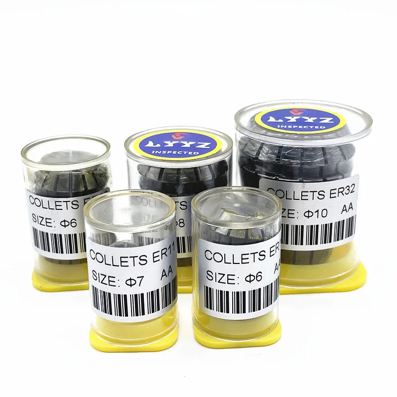 High precision ER spring collet ER11 ER16 ER20 ER25 ER32 AA suitable for engraving machine spindle CNC machining center