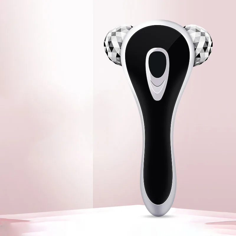 

3D Face Massage Roller MicroCurrent Facial Massager Face Lifting Slimming Wrinkle Remover Tool Full Body Shape Beauty Instrument