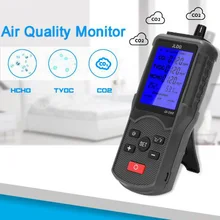 Multifunctional Air Quality Tester CO2 TVOC Meter Temperature Humidity Measuring Device Gas Detector