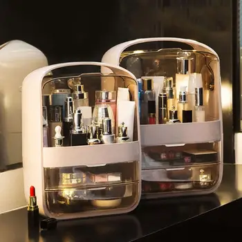 

Large Capacity Makeup Organizer Waterproof and Dustproof Bathroom Cosmetic Storage Box Cosmetic Drawer Jewelry Storage Box