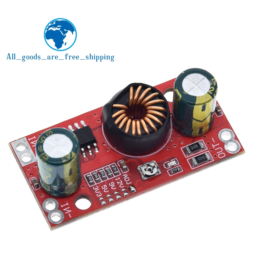 

MH-GX4A DC-DC 4A DC Step-Down Power Module Adjustable Fixed Output Optional 3.3V/5V/9V/12V 5-36V to 2.5-20V Buck Module