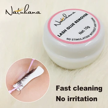

NATUHANA 5g/10g/15g Professional Eyelash Glue Remover for False Eyelashes Extension Lash Adhesive Cream Remover Makeup Tools