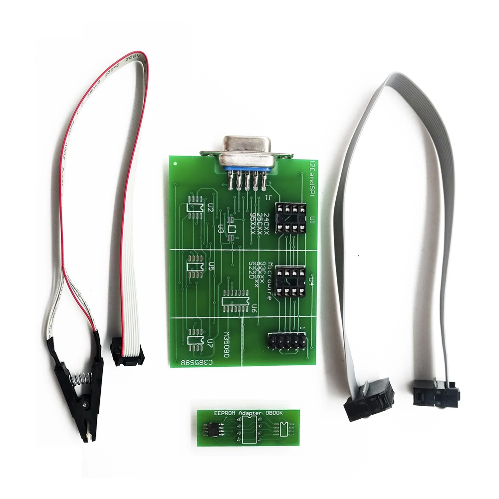 UPA USB V1.3 программист плата Eeprom адаптер Xprog с 8 soic зажим для ЭБУ токарная обработка