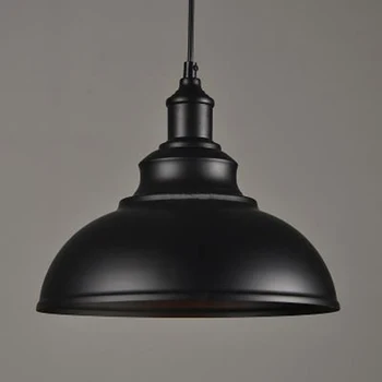 

Pendant Lighting Industrial Vintage Hanging Light Ceiling Mount Fixture 4 Color