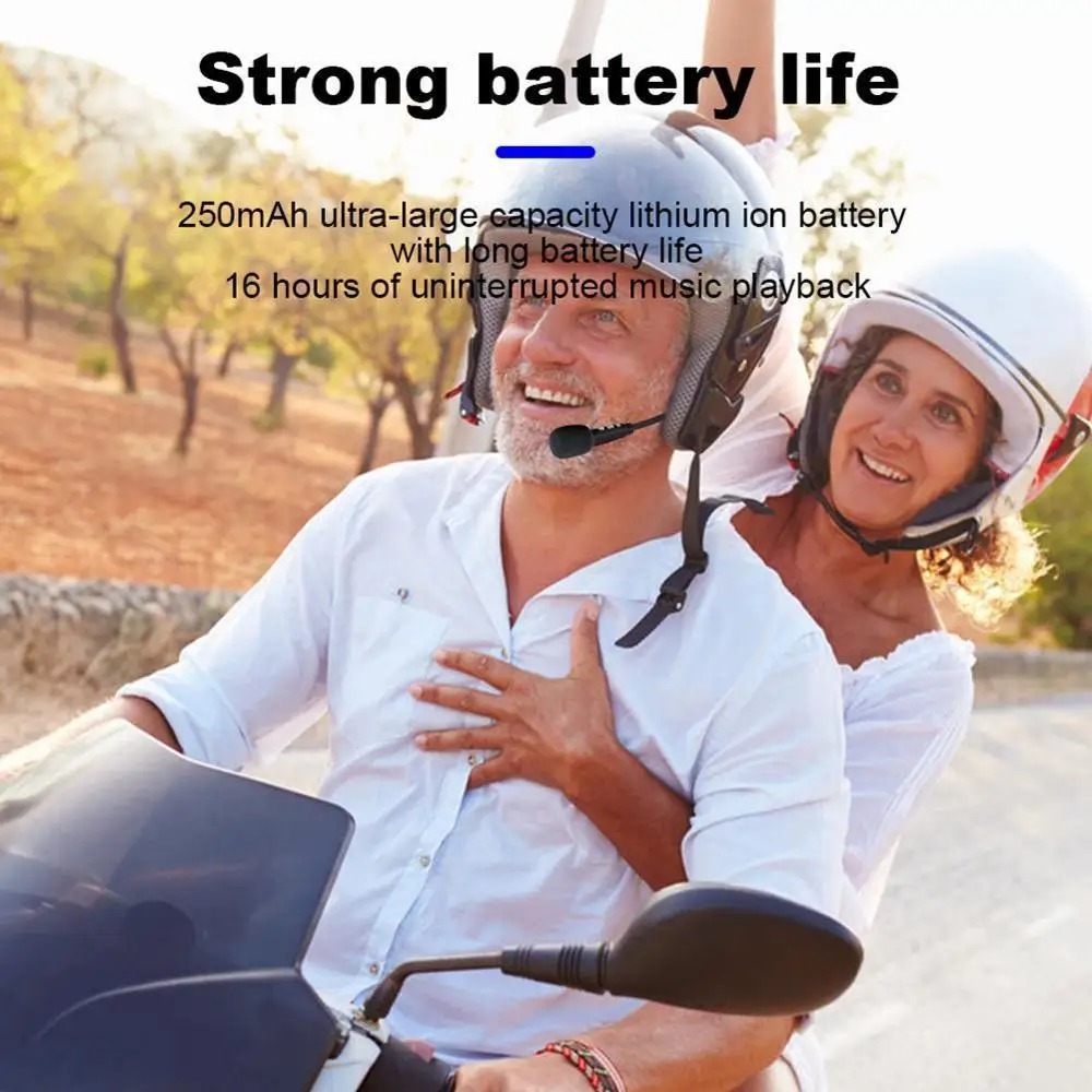 Bluetooth 5 0 Moto Helmet Headset Wireless Handsfree Headphones Stereo Helmet Earphone Motorcycle Earphone Dual Channel Q8B3