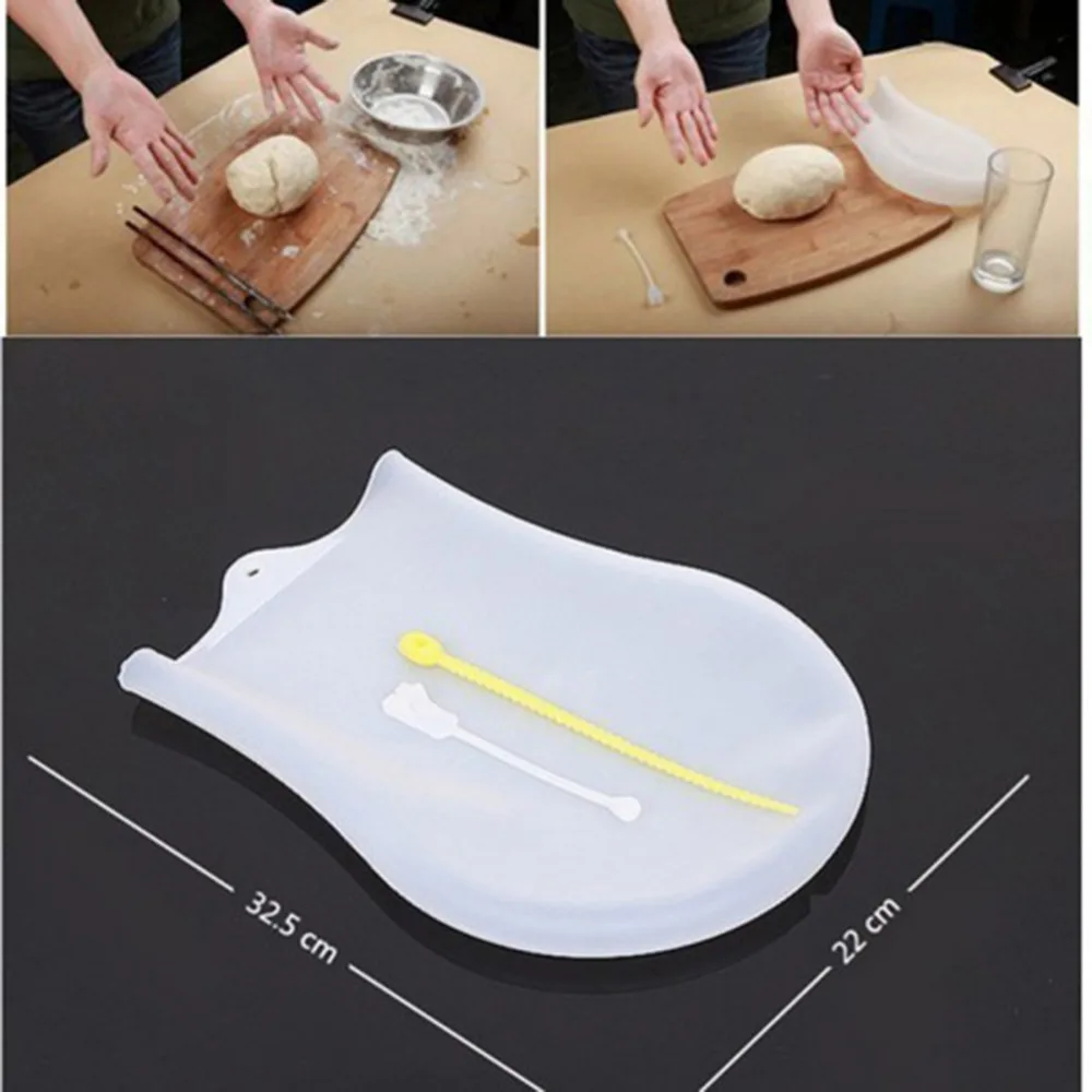 DIY волшебная тестомесительная сумка для приготовления теста, инструменты для приготовления теста, мягкая силиконовая сумка для хранения муки, мешалка для женщин, кухонный инструмент