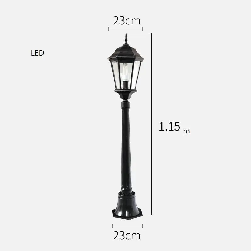Lampione Giardino Lampioni Da наружный освещение Jardin Exterieur Plaza Lamp Uliczna Led Off Street Road