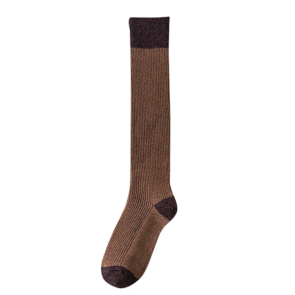 Kneeling women Socks Cotton Fashion Colorblock Multicolor Office Sports Outing Socks Couples Sisters Gifts Cheap Winter Warm