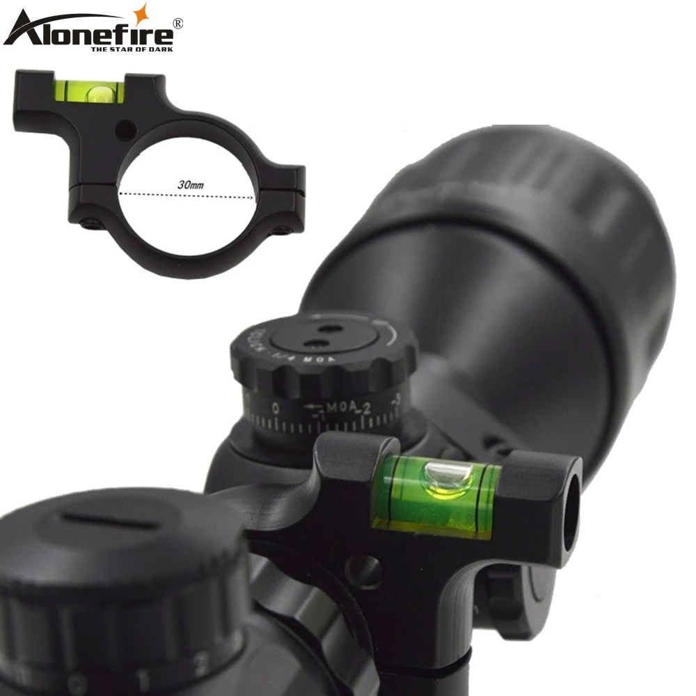 

Alonefire 30mm Ring Level Mounts Alloy Spirit Level Tool Balance Beads Counterpoise Airsoft Rifle Scope Laser Sight Adapter Clip