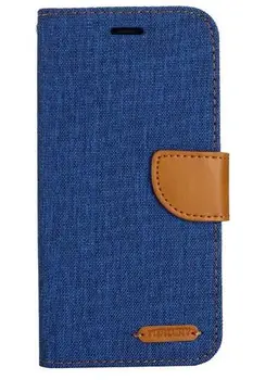 

CUIMENG Denim Mixed Colors PU Leather Flip Case For Phone MZ021