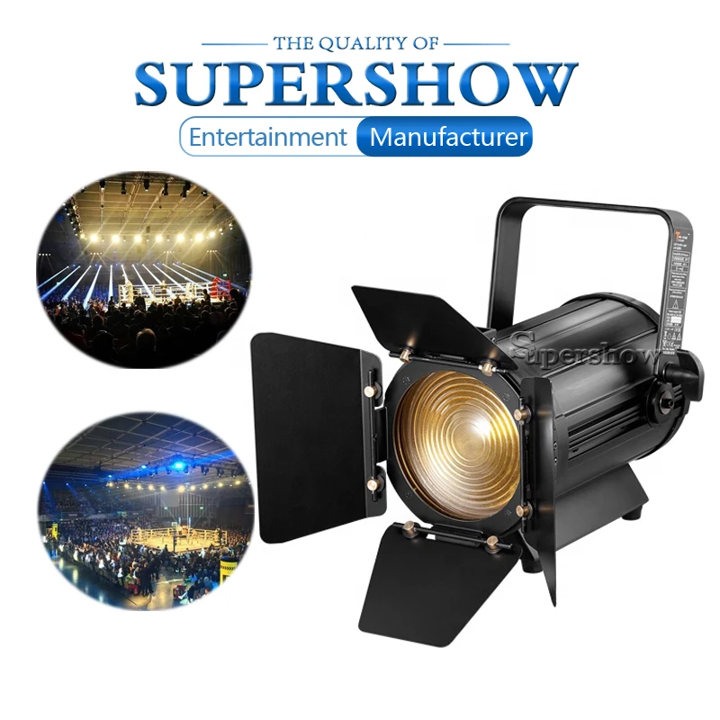 

Устройство освещения для фотосъемки 100 Вт 4 в 1 теплый/холодный белый свет DMX светильник френель ручной зум студийный светильник большая ламсветильник для конференц-связи