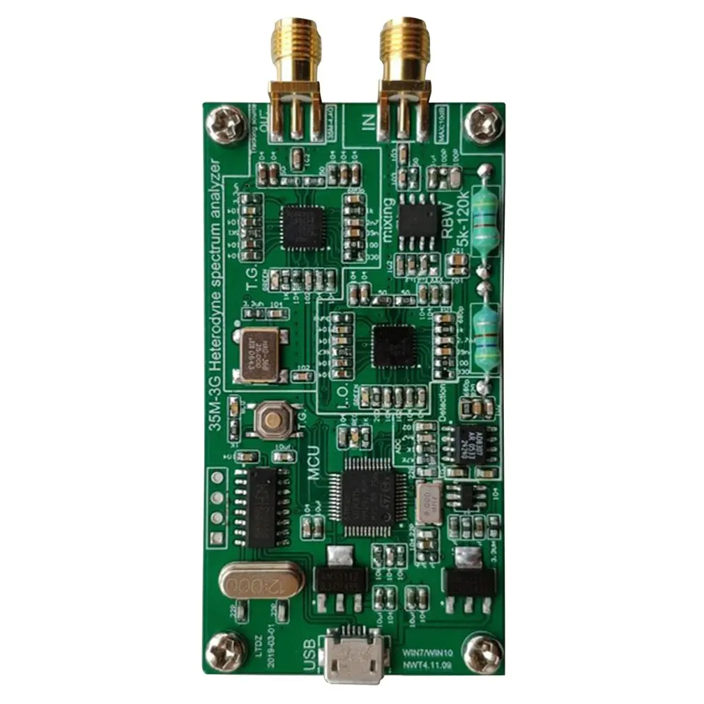 Анализатор спектра USB LTDZ 35-4400 м источник спектра сигнала с отслеживанием источника модуль радиочастотного анализа домена