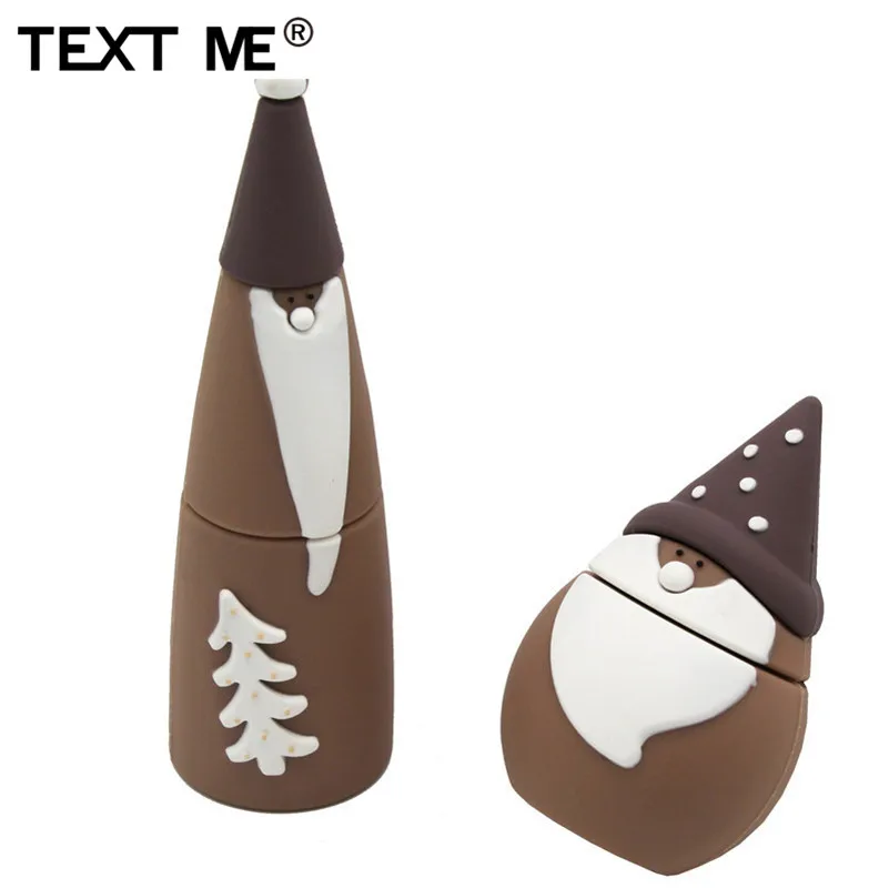 Usb флеш накопитель TEXT ME creative Christmas tree usb 2 0 4 ГБ 8 16 32 64 флешка подарок|USB