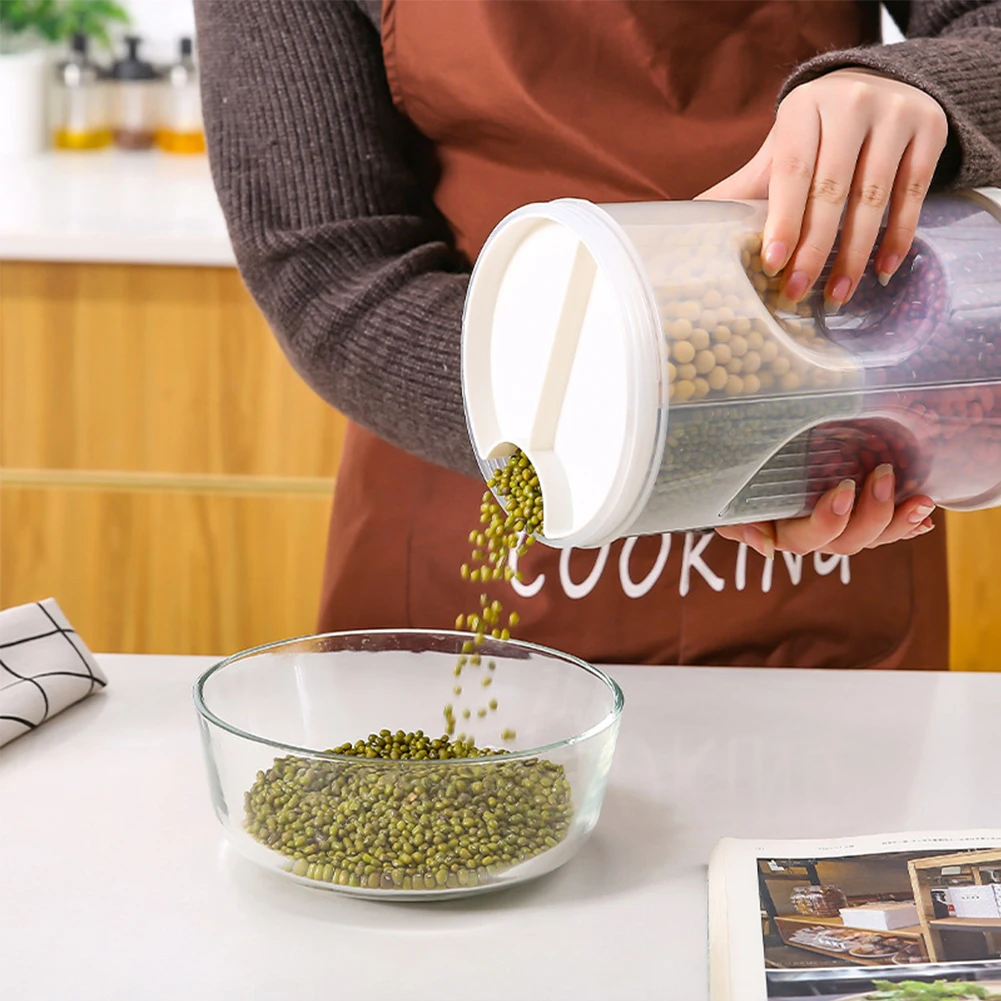 2.5 L Food Sealed Container With Closed Rotating Lid 4 Compartments