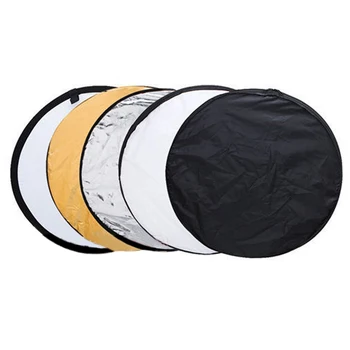 

HOT 5pcs 80cm Collapsible Multi Light Circular photography Reflective board