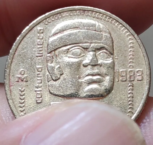 

20mm Mexico ,100% Real Genuine Comemorative Coin,Original Collection