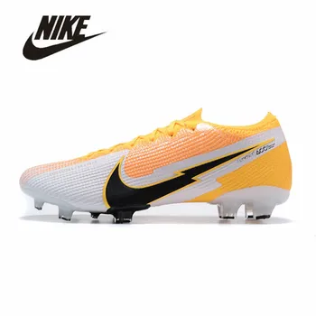 

Nike Mercurial Vapor 13 Elite FG Soccer Cleats Knitting Sneakers Men Low Gang Football Shoes 360 Flyknit Training Soccer Shoes