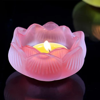 

Windproof Glass Ball Stand Candle Holder Portable Hot Sale Classic Crystal Glass Candle Hot Bougeoir or Candelstick AA50ZT