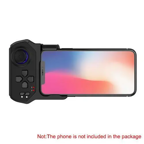Черный PUBG контроллеры Goystick Bluetooth одной рукой PUBG мобильный геймпад беспроводной портативный игровой контроллер для iPhone Android телефон - Цвет: Черный