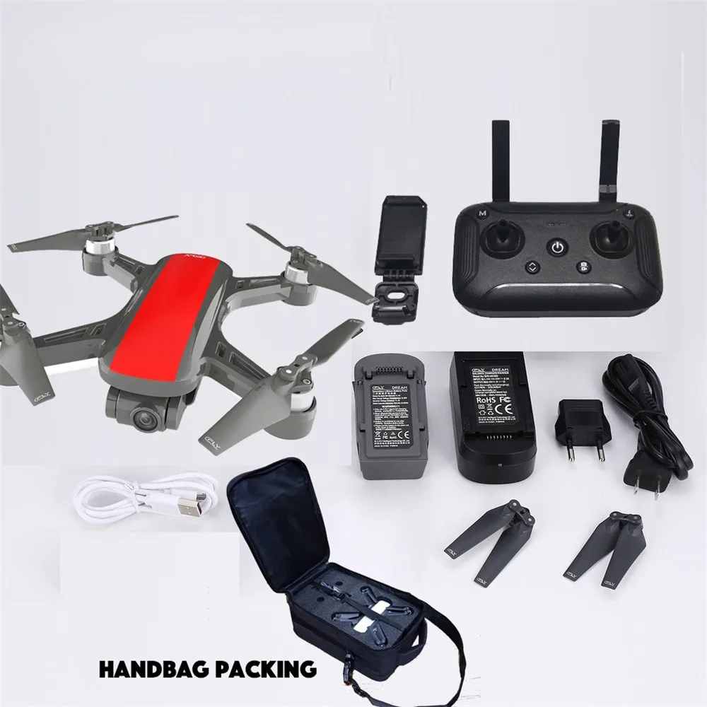 C-Fly Dr-eam gps WI-FI с видом от первого лица 2 Ось Gimbal 4k Камера оптический Fl-ow+ рюкзак двухосевой бесщеточный Drone RC Quadcopter вертолет