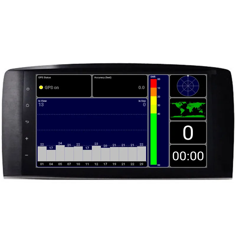 NaviTopia 1024*600 9 дюймов 8 core ram 2G rom 32G Android 8,1 автомобильный радиоплеер для Mercedes-Benz R300 2006-wifi/карты/gps