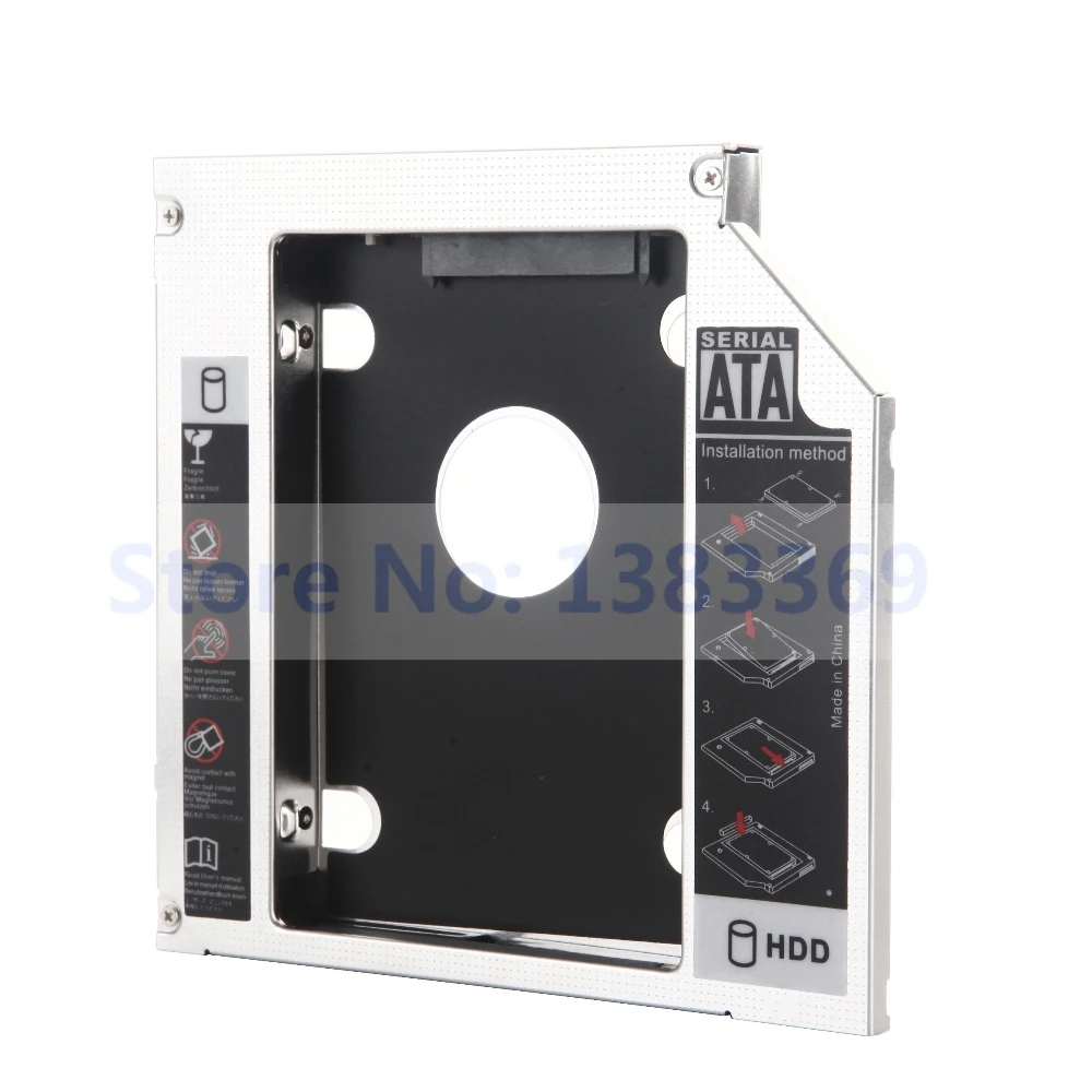 NIGUDEYANG 2-й жесткий диск HDD SSD Caddy адаптер для Dell Studio 15 17 1747 1555 1557 1558 | Компьютеры и офис