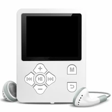 MP3 цифровой плеер 1,8 дюймов цветной экран музыкальный плеер MP3 Аудио Видео плеер Поддержка электронной книги FM радио TF карта