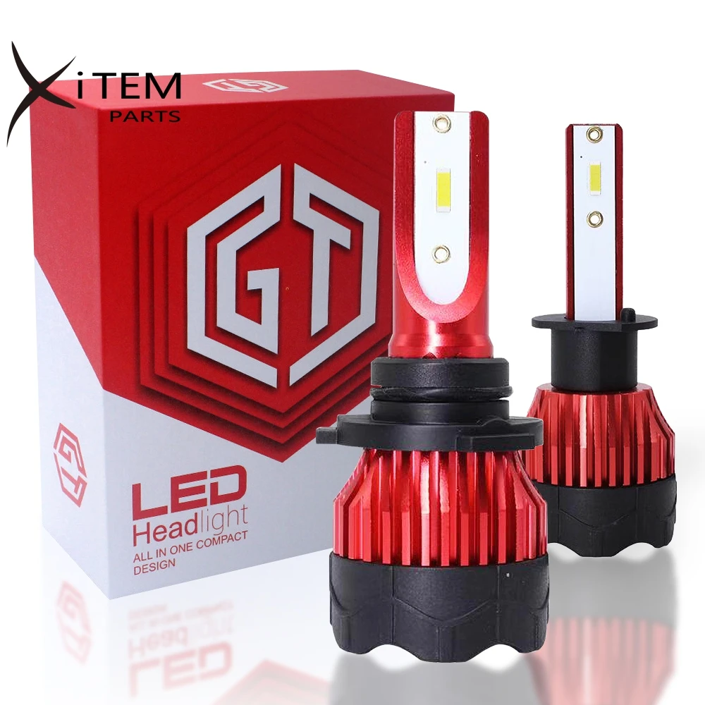 

H7 LED Car Bulb H4 Led Headlight Canbus Bulb H11 H1 H3 Lamp H8 Running Lights 6000K 18000LM High Low Beam Fog Light Diode Lamp A