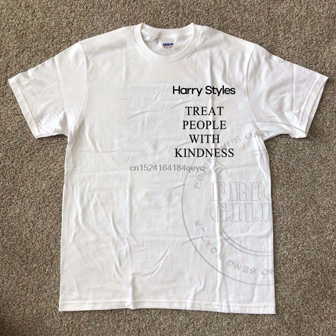 

Harry Styles Treat People With Kindness 2018 Tour Volunteer t-shirt white