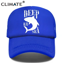 Климат Акула Приморский Кепка Дальнобойщика шляпа Акула Охотник сёрфинга Мужская кепка s хип-хоп крутая летняя сетчатая бейсболка шляпа для мужчин и женщин