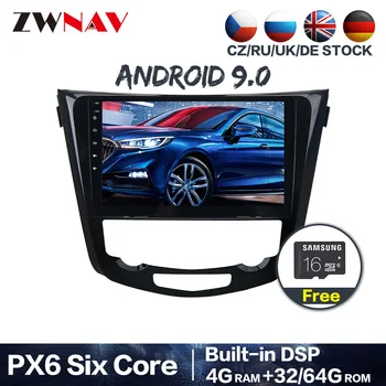 

PX6 Android 9.0 Car Radio Multimedia DVD Video Player Navigation GPS For Nissan X-Trail XTrail T32 Qashqai J11 T31 J10 Head Unit