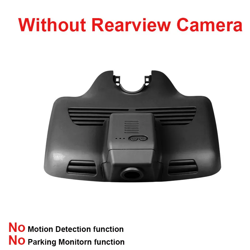 No Rear Lens Kampacar Novatek 96658 Wifi Автомобильный видеорегистратор для Mercedes Benz C 300 300L 200L 260 GLC W204 W205 Автомобильный видеорегистратор s - Название цвета: No Rear Lens