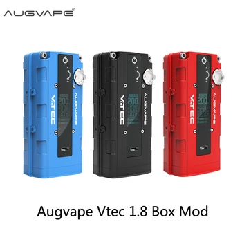 

Augvape Vtec 1.8 Box Mod 200W Vape Box Mod By Dual 18650 Battery 4 Work Modes Vape With OLED Screen Electronic Cigarette