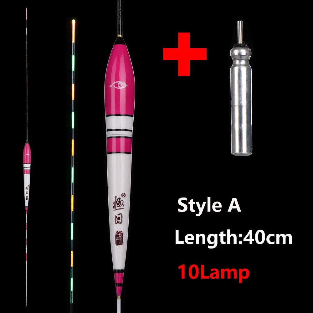 Style A 1 шт., умный поплавок для рыбалки, сигнализатор укуса, приманка для рыбы, Гравитационный датчик, светодиодный светильник, автоматическое изменение цвета, ночной электронный сменный буй - Цвет: Style A