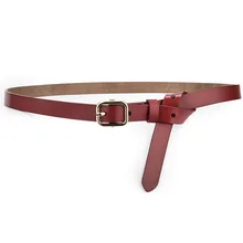 

Small Ladies Belt Fashion Trend Skirt Belt Trouser Belt Pin Buckle Belt Soft And Tough Women's Belt 110CM Maximum Size 115CM