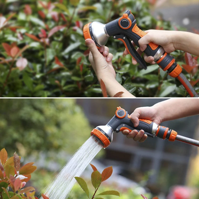 Connettore per tubo da giardino 8 set tubo da giardino raccordo rapido 1/2 pollici G1/2 G3/4 kit di irrigazione per autolavaggio 16 mm adattatore di collegamento rotondo (colore: C) (B