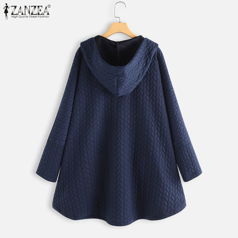 Jastie Overisized Retro Jacquard Cardigan Women