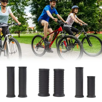

Bicycle Handlebar Grips Anti-Slip Soft shockproof TPR Rubber Mountain Bike handlebar cover for 22.2mm handle Long & Short