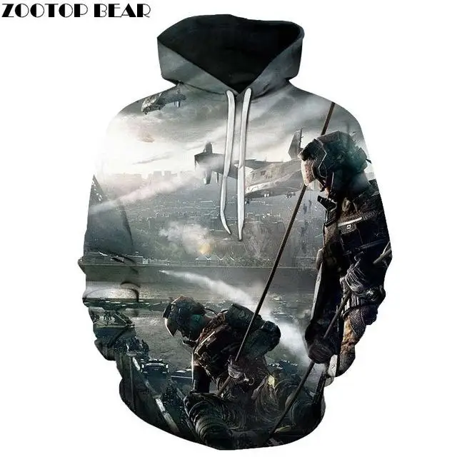 AFKH3353 Call Duty fantasmas hombres suter sudadera, уличная одежда, спортивный костюм, мода, манга, Ларга,, топы, vender chndales hombres ZOOTOP oso - Color: AFKH3353