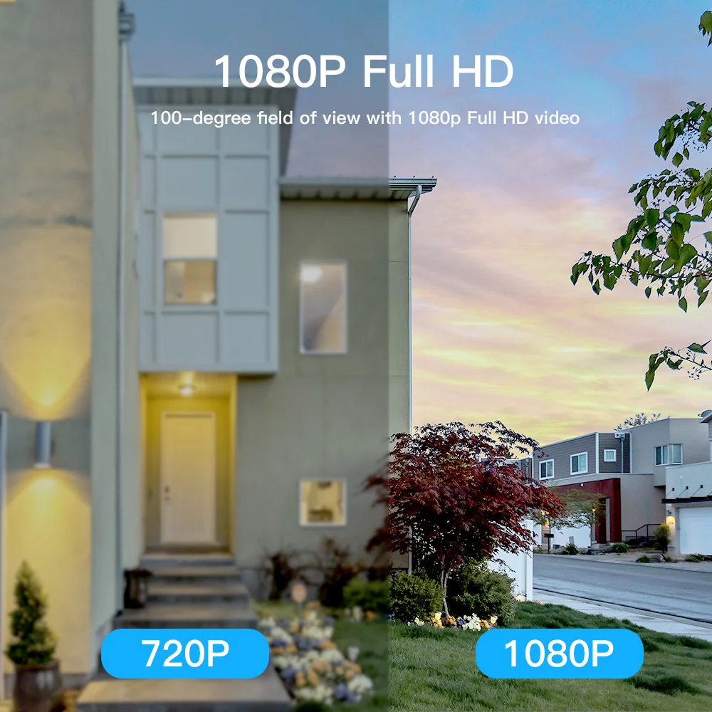  WiFi IP Security Camera 1080P Rechargeable Battery Powered Wireless Security Surveillance Camara ou