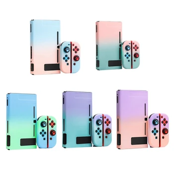 

for Nintendo Switch Case Shell NS Console Protective Silicone Soft Skin for Joy Con Colorful Back Cover