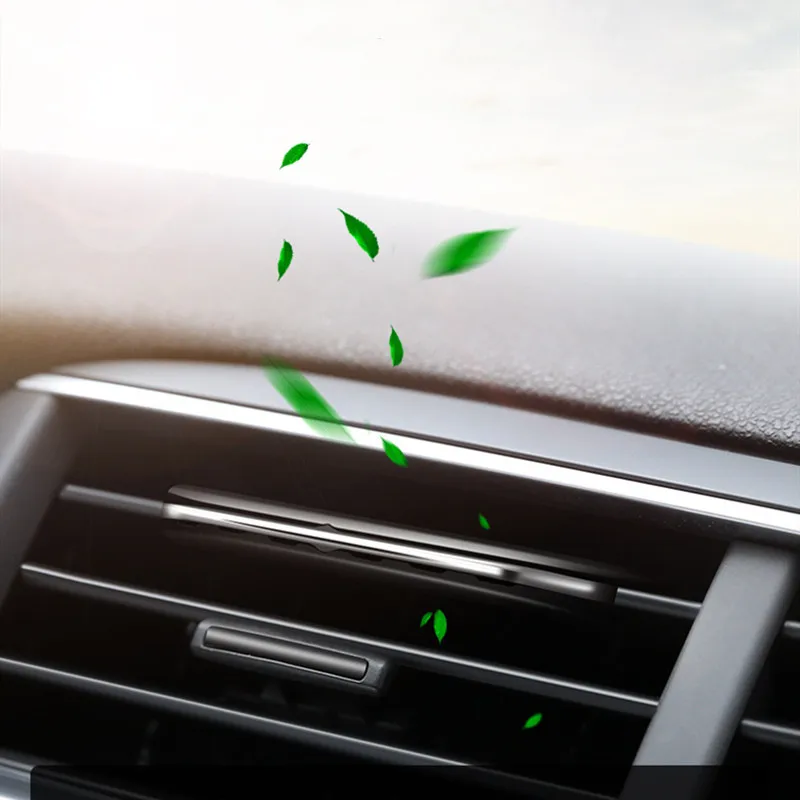 Ambientador de aire acondicionado para coche, Clip difusor de Perfume sólido, fragancia para ventilación
