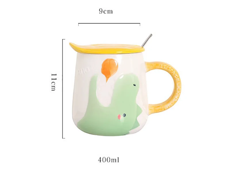 Waliicorners Cartoon embossed animal coffee mug Waliicorners belly juice milk mugs unique Breakfast cup Drinkware Novelty Nice Gifts 8 12937785980_25225466