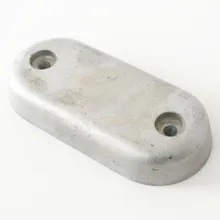 Морской цинка блок